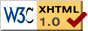 Valid XHTML 1.0! - Il link è esterno